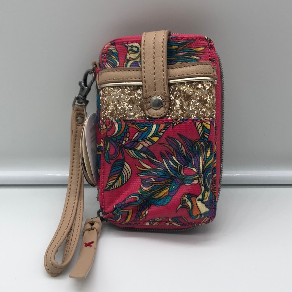 Colorful Sakroot Hand Wallet